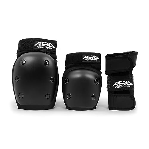 Rekd Heavy Duty Triple Pad Set Schutzset, Mehrfarbig (Mehrfarbig), XS von Rekd