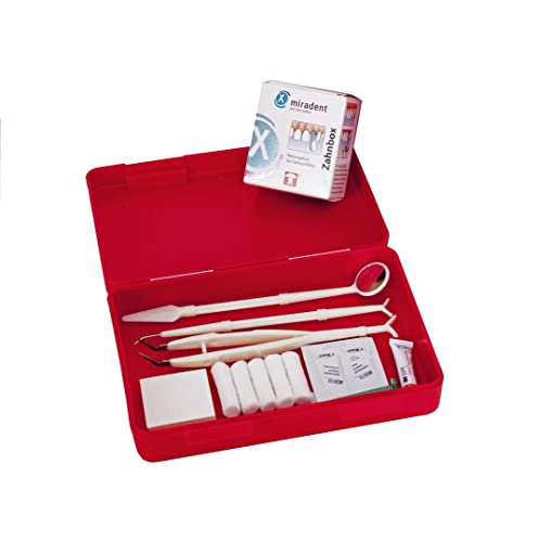 Relags Zahnapotheke Erste-Hilfe-Set, Rot, One Size von Relags