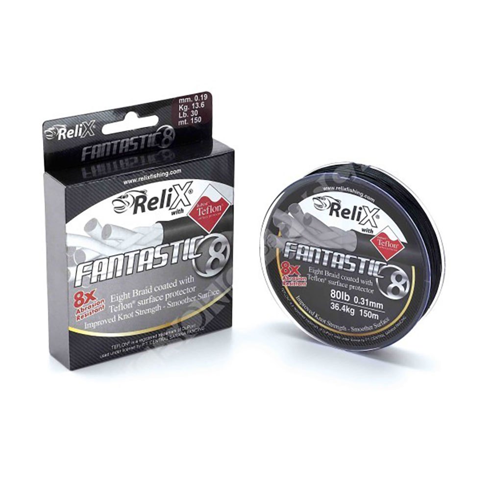 Relix Fantastic Eight Braided Line 150 M Grün 0.190 mm Relix Fantastic Eight Braided Line 150 M Grün 0.190 mm von Relix