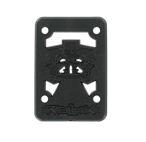 Rellik Riser Pads Hard 1/8" schwarz (1 Paar) von Rellik