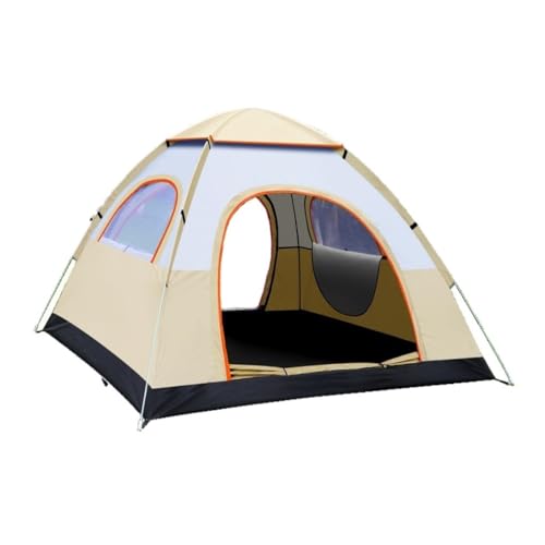 Zelt Outdoor-Zelt, Leichtes Zelt Im Luxus-Stil, Vollautomatisches Zelt, Schnell Zu Öffnendes Campingzelt, Outdoor-Campingzelt Zelte (Color : Blue, Size : B) von Renmi