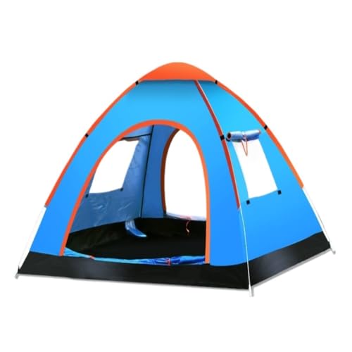 Zelt Outdoor-Zelt, Tragbares Faltzelt, Vollautomatisches Outdoor-Camping-Zelt, Strand-Camping-Park-Zelt, Winddicht Zelte (Color : Blue, Size : B) von Renmi