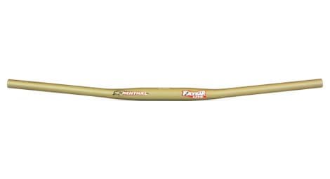 guidon renthal fat bar lite zero rise  780 mm 31 8 gold von Renthal