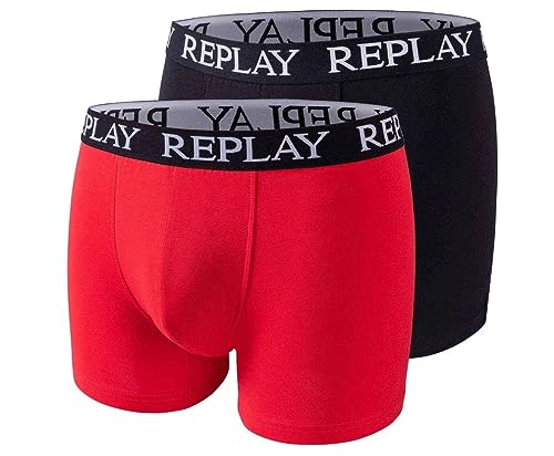 Replay Basic Cuff Unterwäsche Red/Black L von Replay