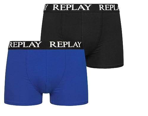 Replay Basic Cuff Unterwäsche Turquoise/Black XL von Replay