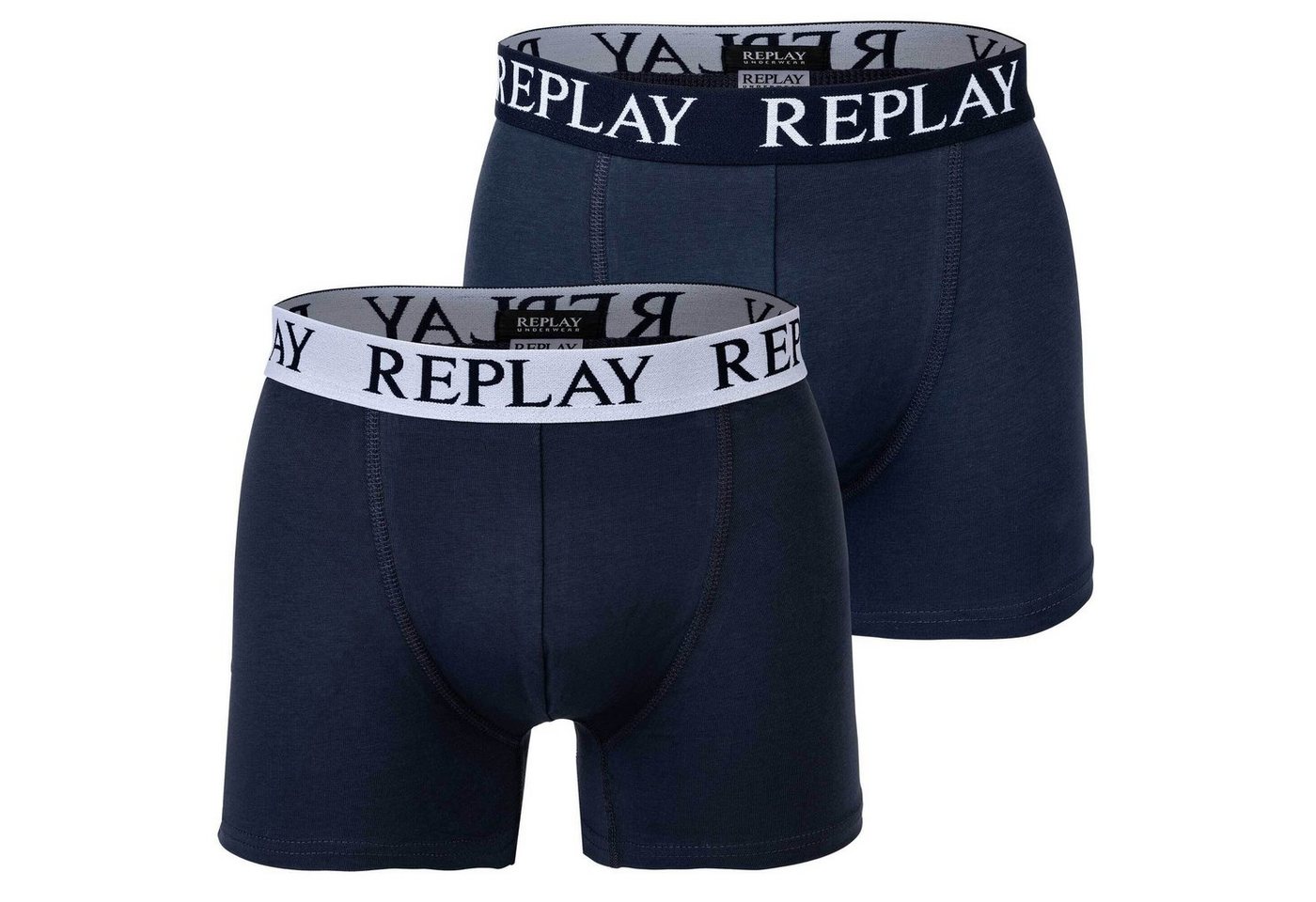 Replay Boxer Herren Boxer Shorts, 2er Pack - Trunks, Cotton von Replay