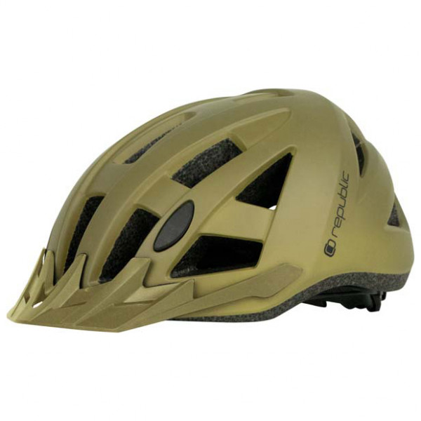 Republic - Bike Helmet R400 MTB - Radhelm Gr 54-58 cm;58-61 cm grau/schwarz;oliv;weiß von Republic