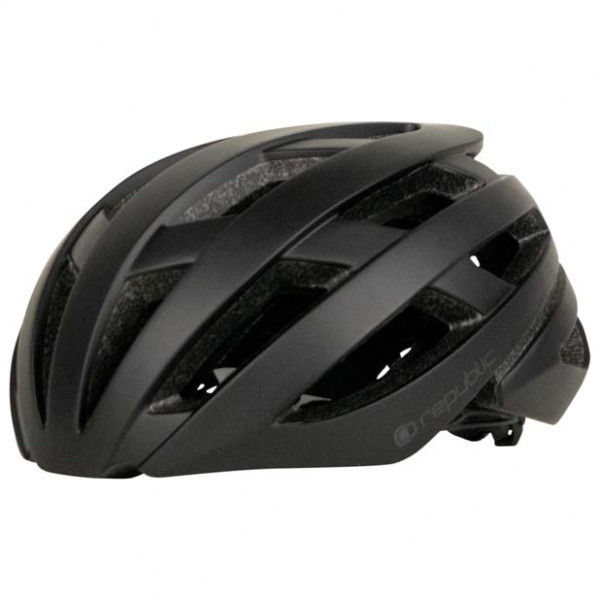 Republic - Bike Helmet R410 - Radhelm Gr 58-61 cm schwarz/grau von Republic