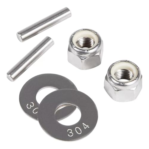 ResGcx MKP-34 Propeller- und Mutternsatz E Passend for Trolling-Motor Propellermutter-Unterlegscheibe 1865019 von ResGcx