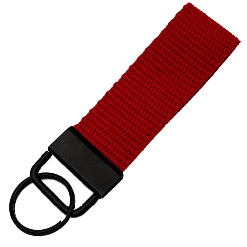 Reskey Gurtband Schlüsselanhänger farbig Rot von Reskey