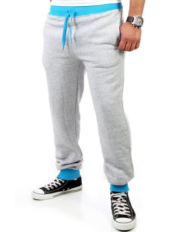 Reslad Jogginghose Reslad Herren Athletic Sweatpant Jogginghose RS-5100 (1-tlg) Sporthose Basic Sweathose von Reslad