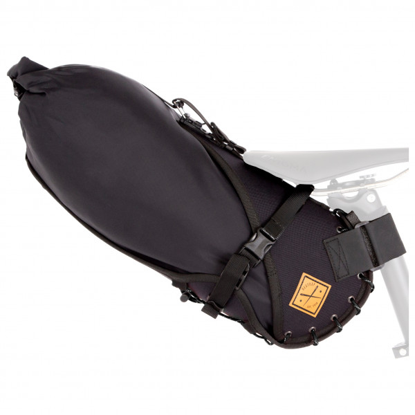 Restrap - Small Saddle Bag - Fahrradtasche Gr 8 l grau von Restrap