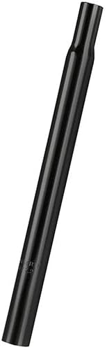 Resul Sattelstange Kerzensattelstütze 27,2 x 300 mm, Stahl, schwarz von Resul