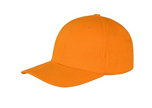 Result Ergebnis RC81 X Memphis 6 Panel Cap Einheitsgröße Orange von Result