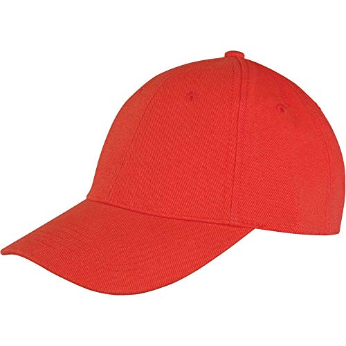 Result Ergebnis RC81 X Memphis 6 Panel Cap Einheitsgröße rot von Result