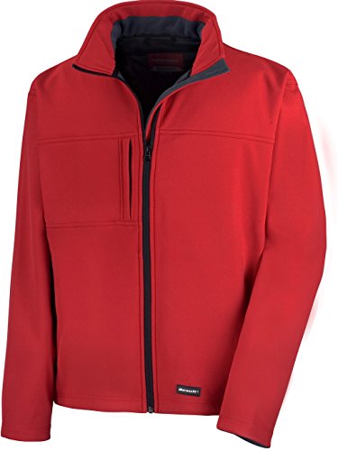 Result R121a Klassische Softshelljacke, rot, M von Result