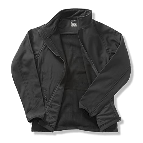 Result R231m Bedruckbare Softshell-Jacke Medium schwarz/schwarz von Result