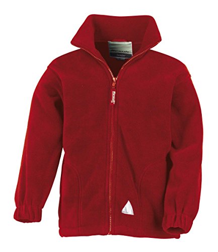 Result Youth Active Fleece Jacket, Red, XL (12-14) von Result