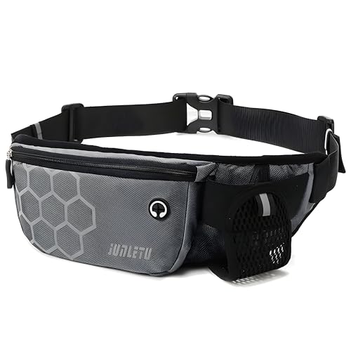 Retoo Bauchtasche Gürteltasche Hüfttasche Sport: Wasserdicht Stylisch Nylon Klein Unisex Bunt Hip Bum Waist Fanny Pack für Outdoor Reise Wandern Hundetraining Herren und Damen von Retoo