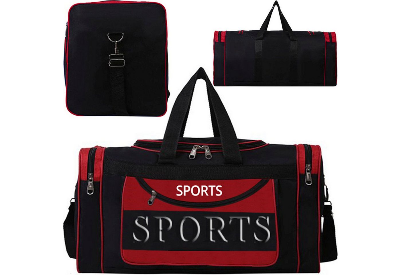Retoo Sporttasche Sporttasche für Damen, Herren 20L, Reisetasche, Tasche für Sport (1 x Reisetasche), Kompakt Gut verarbeitet Tolle Tasche für Reisen Besser als ein Koffer von Retoo