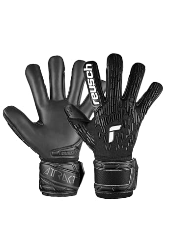 Reusch Attrakt Freegel Infinity Finger Support Torwarthandschuhe für Erwachsene mit Evolution Negative Cut und Fingerschutz, optimal für Kunstrasen, 8.5 von Reusch