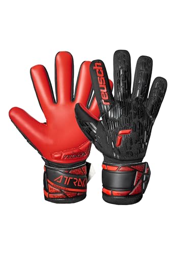 Reusch Attrakt Freegel Silver NC griffige Torwarthandschuhe Herren und Frauen Fußballhandschuhe für Erwachsene geeignet für alle Wetterbedingungen und Spielfeldoberflächen von Reusch