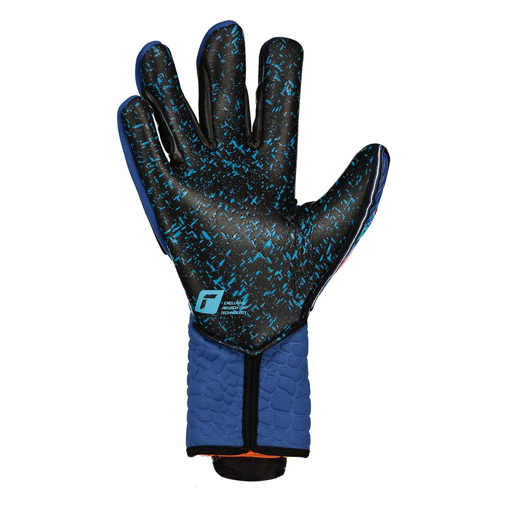 Reusch Attrakt Fusion Strapless Adaptiveflex Goalkeeper Gloves Blau 8 1/2 von Reusch