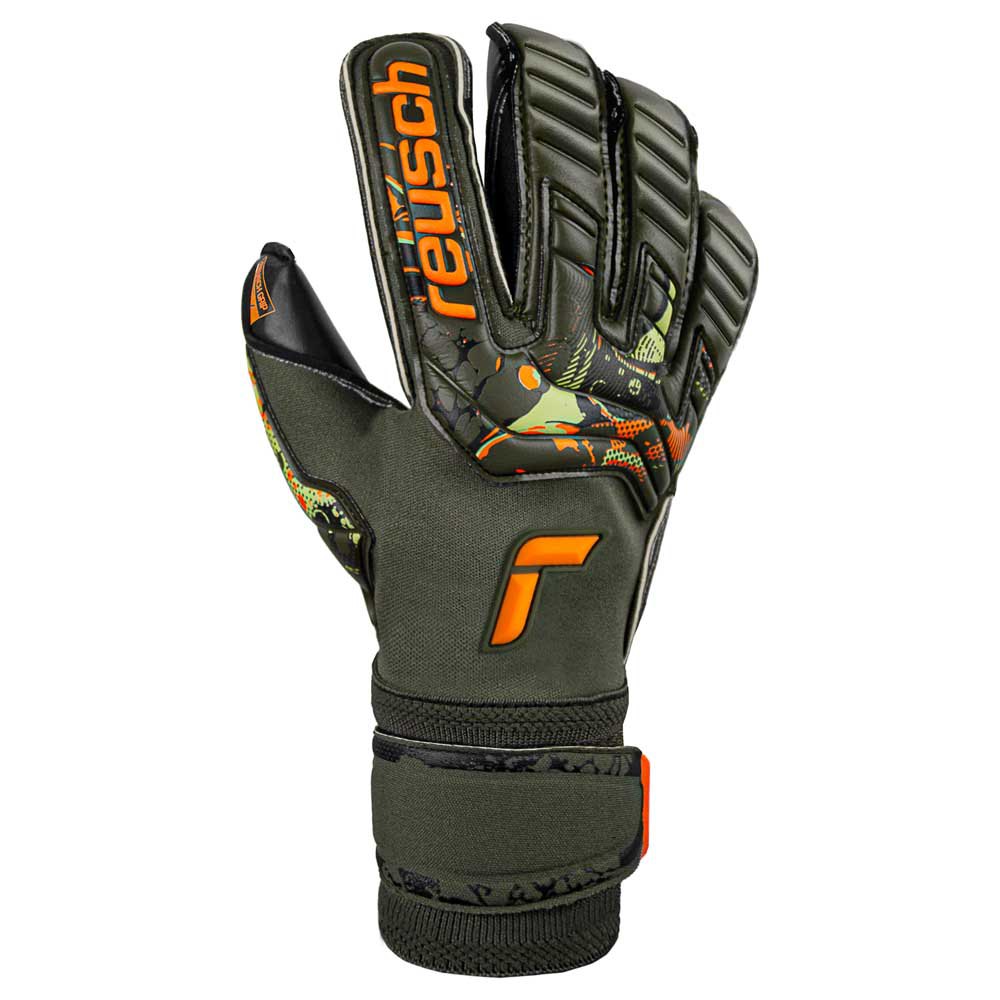 Reusch Attrakt Gold X Evolution Cut Goalkeeper Gloves Braun 8 von Reusch