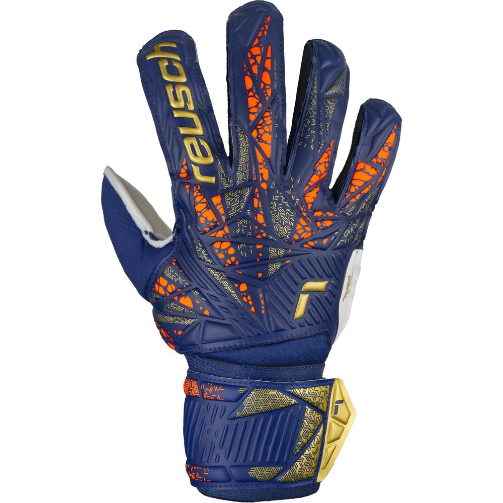 Reusch Attrakt Grip Junior Goalkeeper Gloves Blau 3 1/2 von Reusch