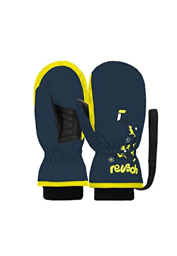 Reusch Kids Fäustling mit Handgelenksschlaufe, angenehm warme und Winddichte Skihandschuhe Alltagshandschuhe Schneehandschuhe zum Schlittenfahren Babyhandschuhe von Reusch