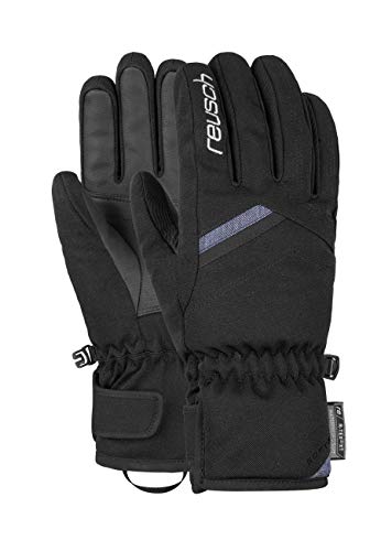 Reusch Damen Coral R-Tex Xt Handschuhe, Black/Denim Blue, 8 von Reusch