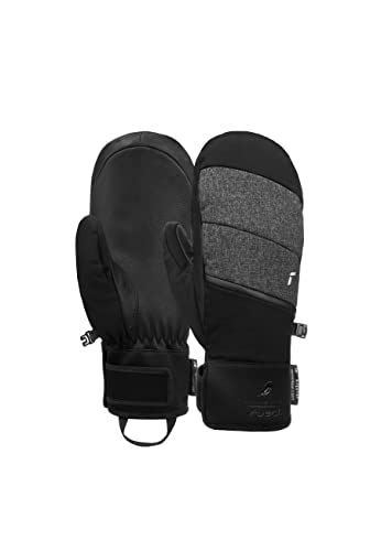 Reusch Damen Fäustling Febe R-TEX XT Mitten 7721 black/black melange 6 von Reusch