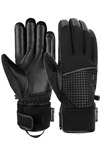 Reusch Damen Fingerhandschuhe Mara R-TEX® XT 7697 black/pied de poule 6.5 von Reusch