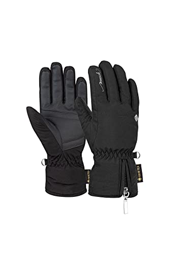 Reusch Damen Selina GTX Handschuhe, Black/Silver, 7 von Reusch