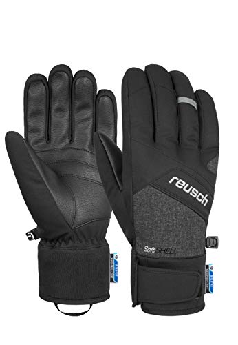 Reusch Herren Luke R-TEX XT Handschuhe, Black/Black Melange, 7.5 von Reusch