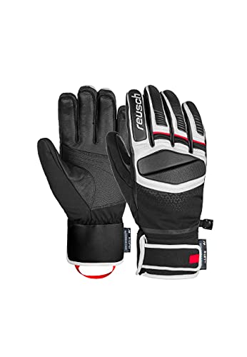 Reusch Herren Mastery Handschuhe, 7745 Black/White/Fire Red, 10.5 von Reusch