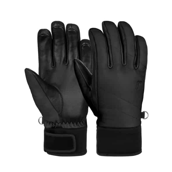 Reusch Juliette Full Leather Lady Glove Damen (Schwarz 8,5 D) Alpinhandschuhe von Reusch