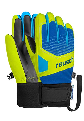 Reusch Kinder Torby R-TEX XT Handschuhe, Imperial Blue/Safety Yellow, 4 von Reusch