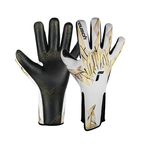 Reusch Pure Contact Gold X GluePrint Strapless Torwarthandschuhe für Erwachsene mit negativer Konstruktion und maximalem Grip von Reusch