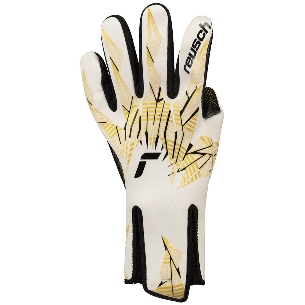 Reusch Pure Contact Gold X Glueprint Strapless Goalkeeper Gloves Beige 10 von Reusch