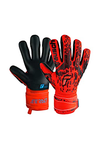 Reusch Torwarthandschuhe Attrakt Freegel Silver Junior mit sehr gutem Grip und Innennaht Schnitt von Reusch