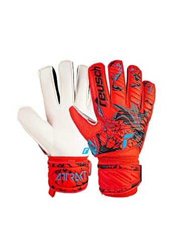 Reusch Torwarthandschuhe Attrakt Solid mit gutem Grip und Außennaht Schnitt, 8 von Reusch