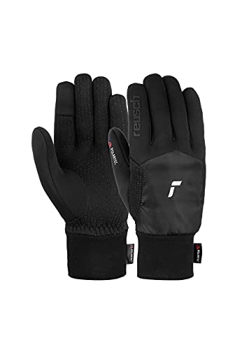 Reusch Unisex Fingerhandschuhe Garhwal Hybrid Touchscreen-kompatibel 7702 black/silver 6.5 von Reusch