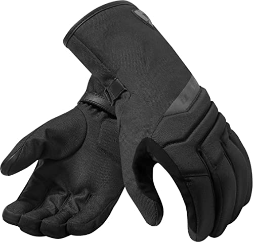 Revit Upton H2O wasserdichte Motorrad Handschuhe (Black,XL) von Rev'It