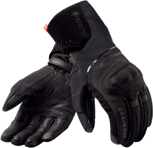 Revit Fusion 3 GTX Motorrad Handschuhe (Black,L) von Rev'it