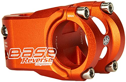 Reverse Base Vorbau 31.8mm 40mm 0° orange von Reverse
