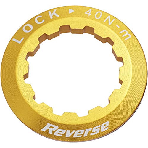 Reverse Lock Ring Kassetten Abschlußring Gold von Reverse
