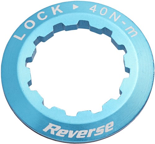 Reverse Lock Ring Kassetten Abschlußring hell blau von Reverse