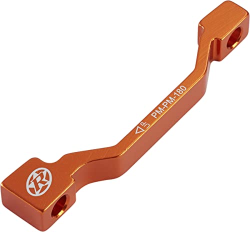 Reverse Scheibenbremsen Adapter PM-PM von 160 auf 180mm orange von Reverse