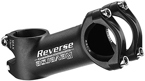 Reverse XC Vorbau 1 1/8 31.8mm 20° Flat schwarz: Größe: 90mm von Reverse